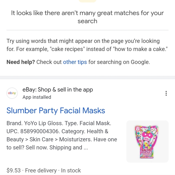 NEW! Slumber Party Facial Mask - Picture 9 of 9